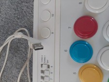Arcade joystick for pc with USB connection emulation controller