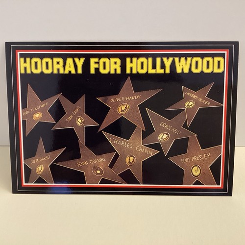 Hooray for hollywood stars - for, hollywood,