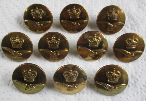 10x raf royal - air, brass
