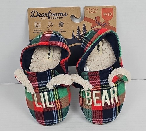 Dearfoams lil bear plaid - lil,
