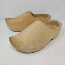 Handmade Wooden Clogs Pointed