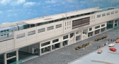 Elevated station set - elevated,