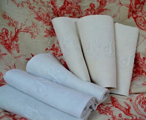 Antique french pure linen - antique,