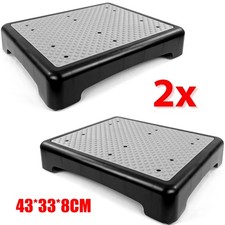2 Anti-Slip Door Half Step Elderly Support Stool Disability Outdoor Mobility Aid