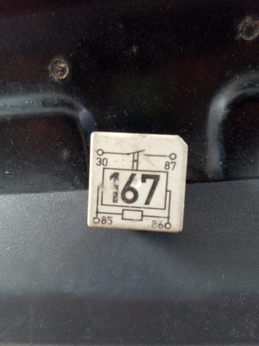 Relay number 167 golf - number, mk3