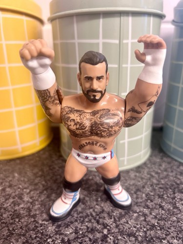 Punk wwe retro figure - wwe,