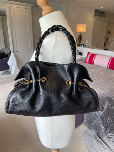 Bulgari black twisted medium - black,