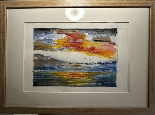 Original watercolour and mix - watercolour,