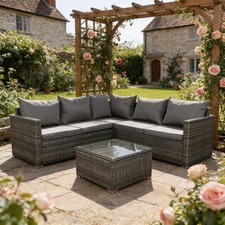 5 Seater Rattan Garden