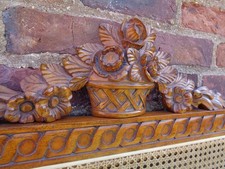 AND SO TO BED JULIET SUPER KING SIZE HEADBOARD FRENCH LOUIS CANED BEDHEAD