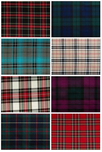 Tartan napkins made - tartan,