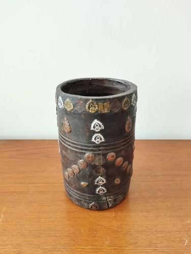 Nepalese milk pail mid - milk, 20th