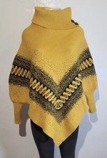 poncho for Ladies ..100% cotton handwoven made in Ecuador