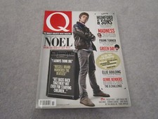 Q music magazine, November 2012 ,Oasis ,Noel how he did it his way ,Madness ,etc