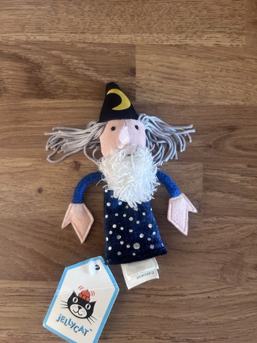 Jellycat wizard finger puppet - jellycat,
