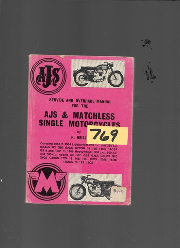 1959 ajs matchless - &, single