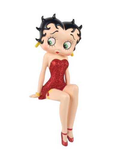 Betty boop shelf - boop, red
