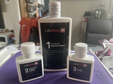 Autoglym Lifeshine Kit 1. interior protectant 2. Bodywork carbon shield 3. Glass