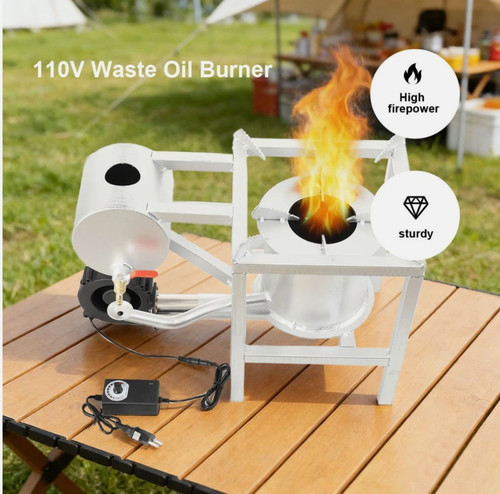 Waste oil burner motor - waste,