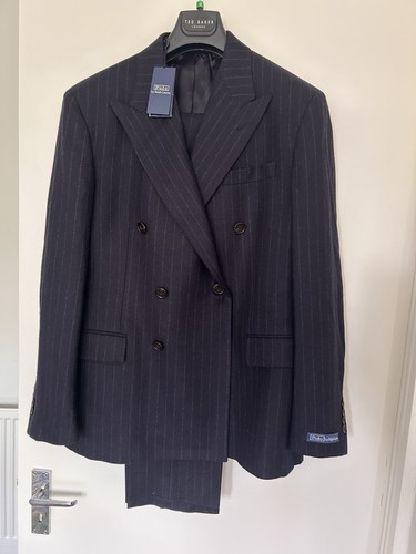 Ralph lauren navy wool - ralph, flannel