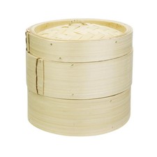 Vogue k302 bamboo steamer 6in - vogue,