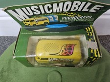Vintage MusicMobile Phonograph VW Van Made in Hong Kong 1970s Boxed & Working