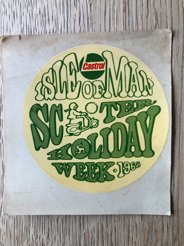 Castrol isle man - castrol, scooter