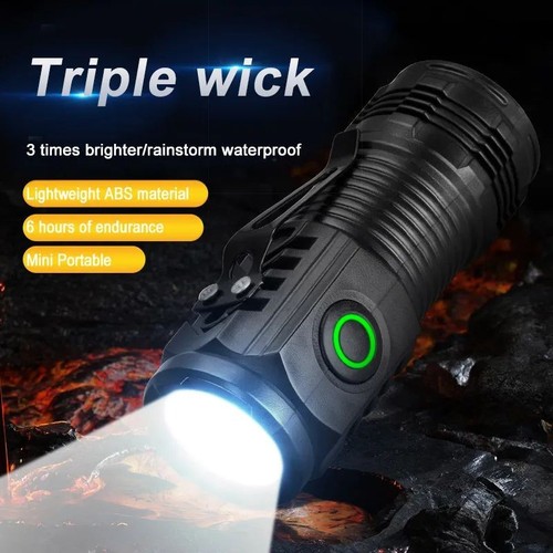 1200000lm usb rechargeable led - 1200000lm,