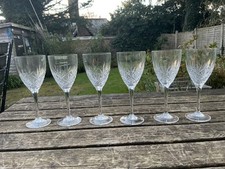 Set Of 6 Lead Crystal Royal