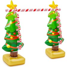 1 Set 60 Inch Christmas Inflatable Limbo Game for & Adults, Inflatable Christ...