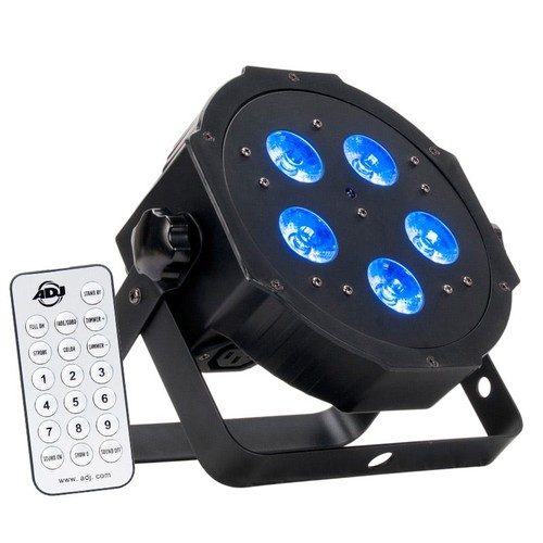 Adj mega hex par 5x6w - hex,