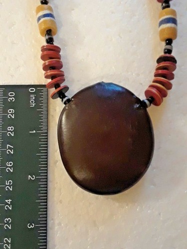 African seed pod - african, necklace