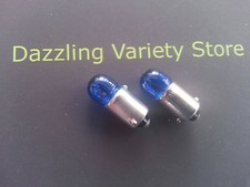 2x BLUE BA9s 233 12v T 4W Auto