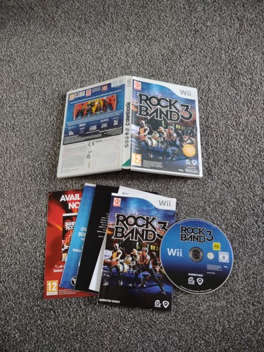 Nintendo wii game rock band - nintendo,
