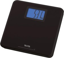 TANITA Body Scale Small HD-662-BK with Backlight Scales Black Approx. A4 size