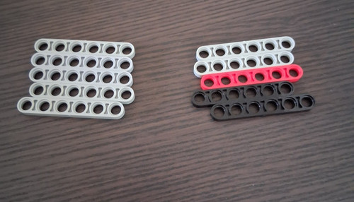 Lego technic half thin - 5,