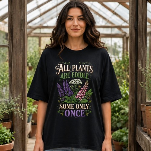Funny all plants are edible - are,