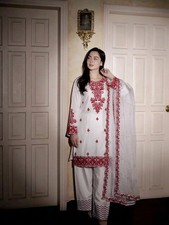 White Cotton Farsi Shalwar