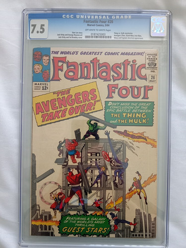 Fantastic four cents cgc - #,