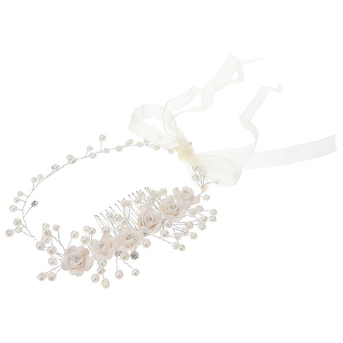 Wedding flower girl headband - wedding,