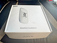 AJAX WIRELESS ALARM EXTERNAL ALARM BOX - STREET SIREN DOUBLE DECK