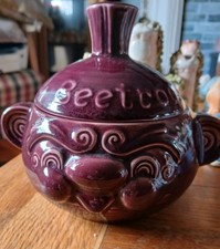 Sadler Ceramic Beetroot Pot