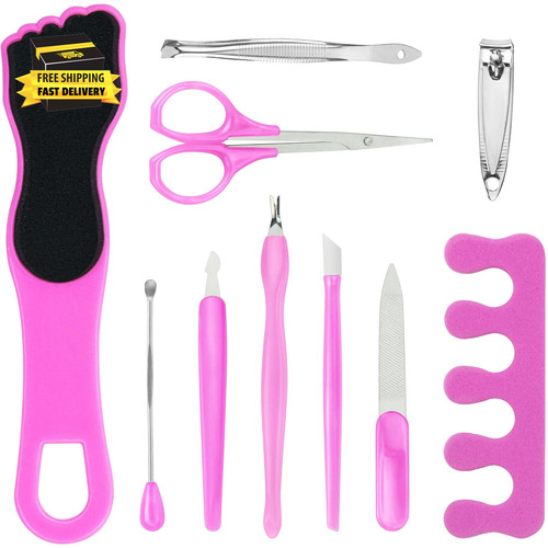 Piece pedicure kit - 10,