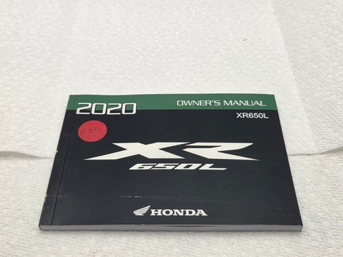 2020 honda xr650l owner - xr650l, owner's