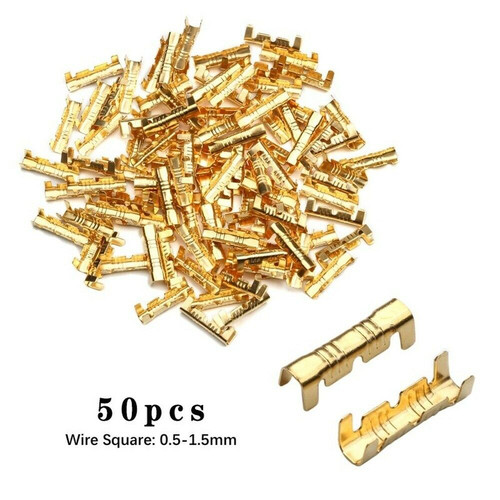 50pcs non insulated - non-insulated, u