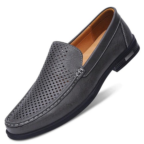 Men leather loafers slip - men’s,
