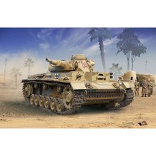 Academy 13567 German Army Panzer III Ausf N "Afrika Korps" Tank 1:35 Model Kit