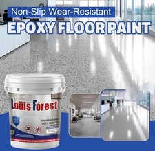 Louis Forest Epoxy Floor Paint,High-Gloss Marble Effect Epoxy Floor Coating DE