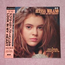 ALYSSA MILANO Look In My Heart - RARE 1989 JAPAN LASERDISC + OBI (G48M0330)
