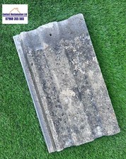 RECLAIMED Redland 49 Concrete Roof Tiles - Granula Grey (CB-223DW)